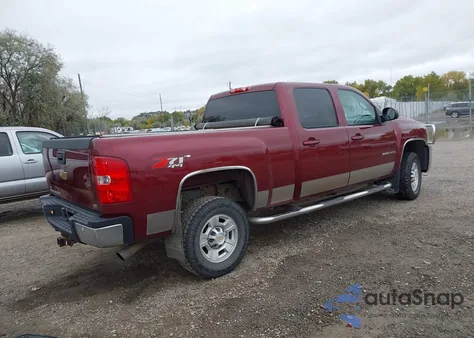 2008 Chevrolet Silverado 2500Hd Ltz from USA, damaged, VIN 1GCHK23K78F167566